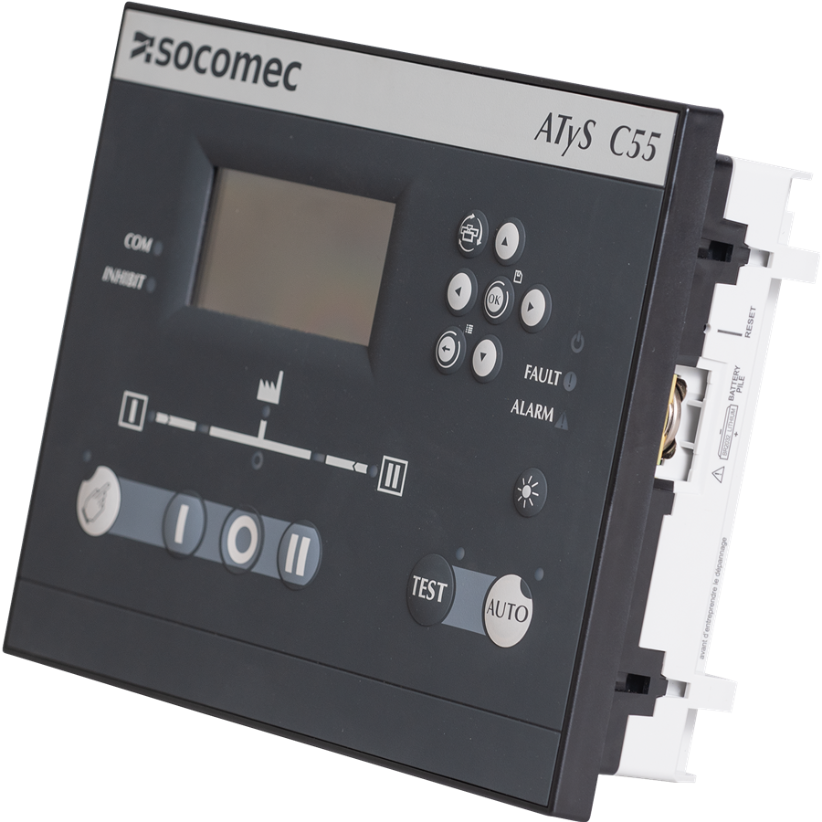 Socomec ATyS Automatic Transfer Switch Controller - Advanced C55