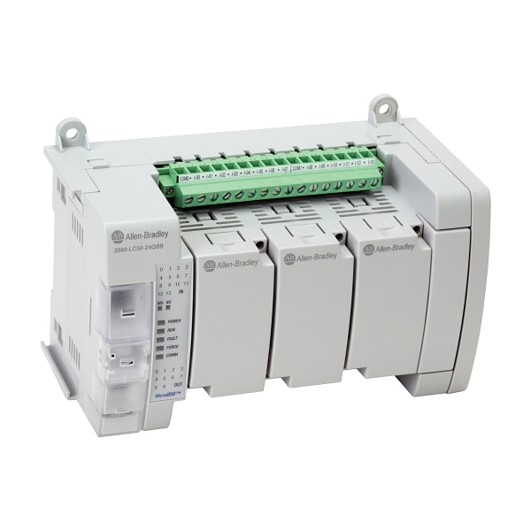 Allen-Bradley Micro850 Controller 14DI 10DO Source Ethernet RS232/485 24VDC