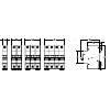 DTCB15232C Miniature Circuit Breaker Dimensional Diagram